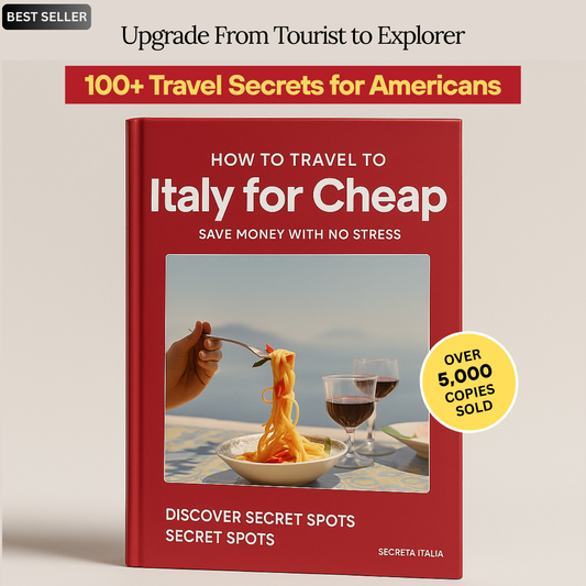 Insider's Italy Travel Guide: 100+ Local Secrets That Eliminate Stress & Save $1000+