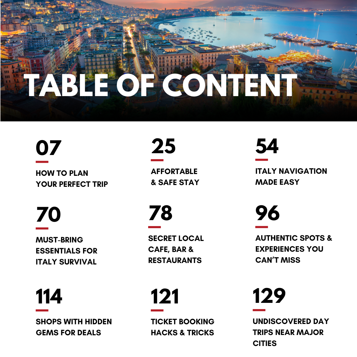 Insider's Italy Travel Guide: 100+ Local Secrets That Eliminate Stress & Save $1000+